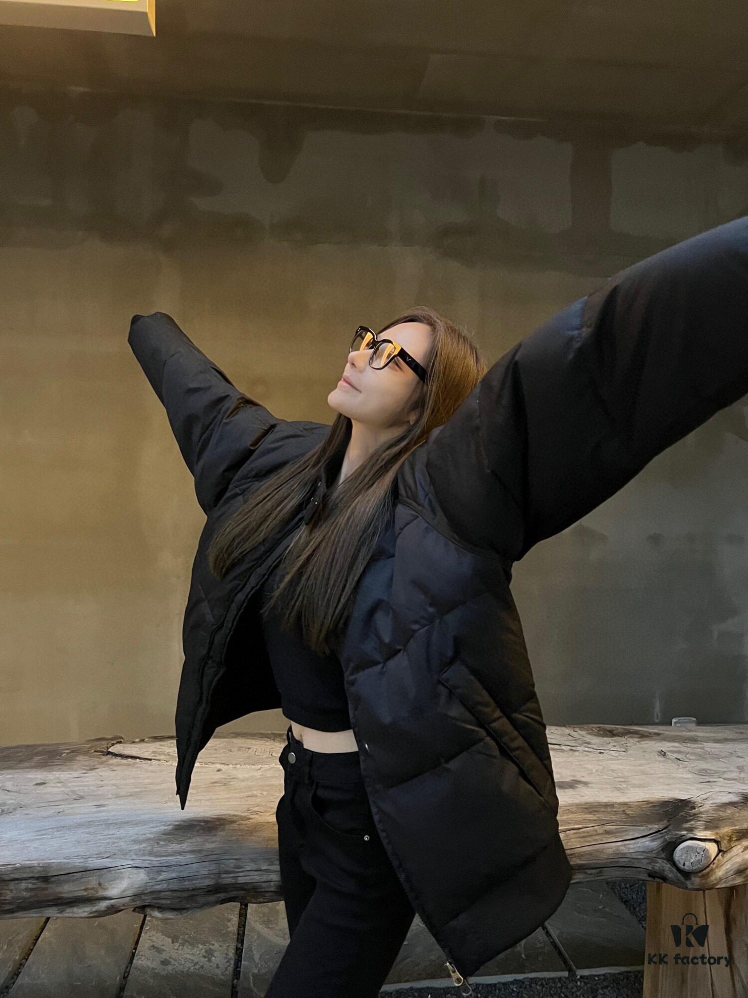 The North Face Purple Label Lightweight Twill Mountain Down Jacket - Electronic Feather Insulated Puffer