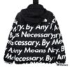 Supreme x The North Face TNF 15FW By Any Means Collaborative Down Jacket (Full Alignment Lettering) with Hidden Hood