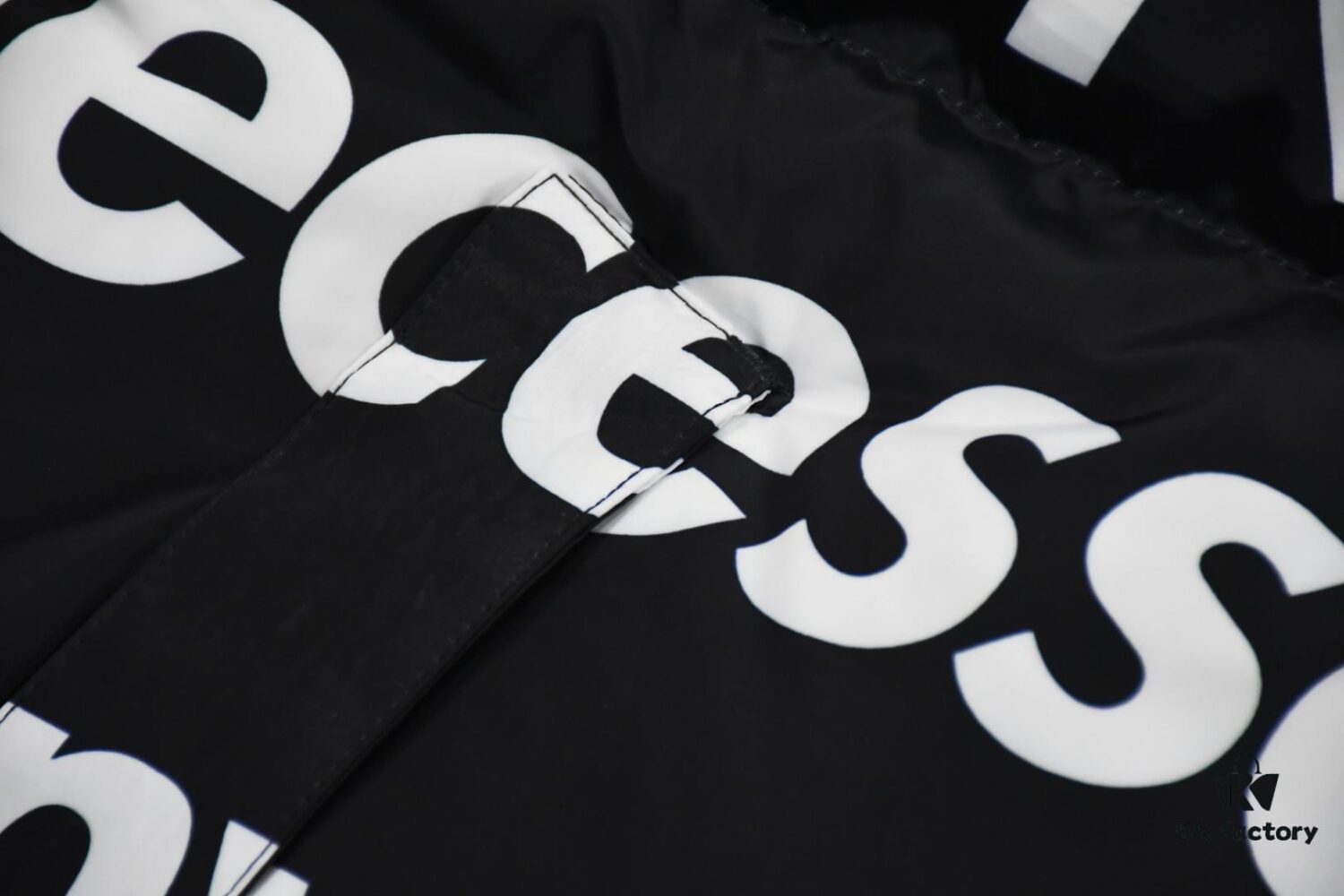 Supreme x The North Face TNF 15FW By Any Means Collaborative Down Jacket (Full Alignment Lettering) with Hidden Hood