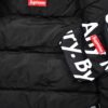 Supreme x The North Face TNF 15FW By Any Means Collaborative Down Jacket (Full Alignment Lettering) with Hidden Hood