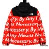 Supreme x The North Face TNF 15FW By Any Means Collaboration Down Jacket (Full Alignment Letters) with Hidden Hood
