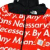 Supreme x The North Face TNF 15FW By Any Means Collaboration Down Jacket (Full Alignment Letters) with Hidden Hood