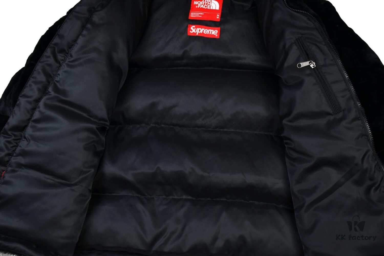 Supreme Week16 X The North Face Faux Fur Nuptse Collaborative Down Jacket