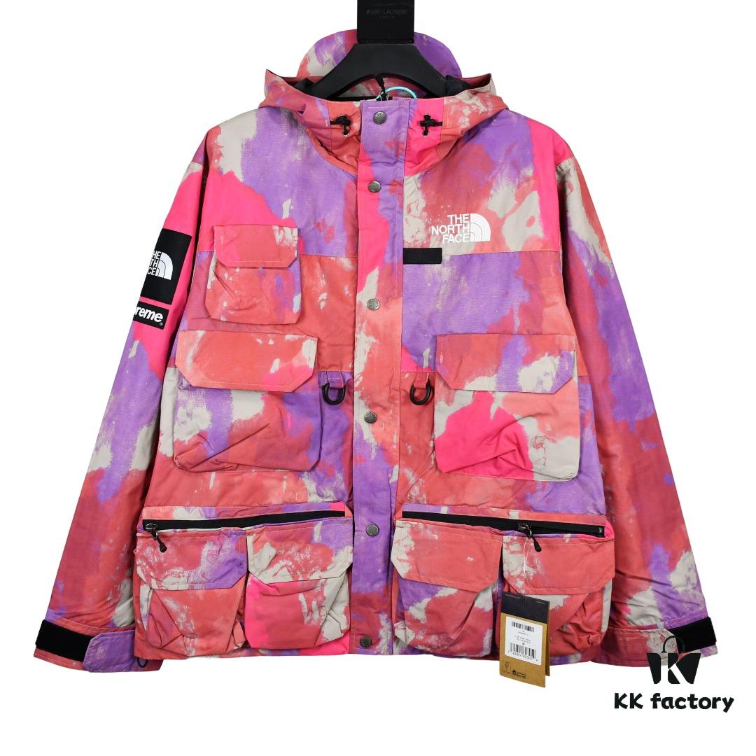Supreme SS20 Week 13 x The North Face Cargo Jacket Collaboration - MAX Top-Tier Version, Exclusive High-Quality Release, Multi-Pocket Waterproof Windproof Breathable Performance Jacket