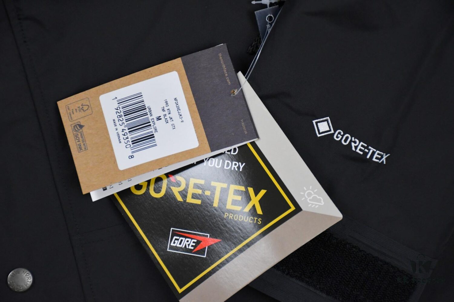 MAX/Top Version Exclusive Online ZP Player's Design The North Face TNF US Classic 1990 Outdoor Waterproof Windbreaker Jacket