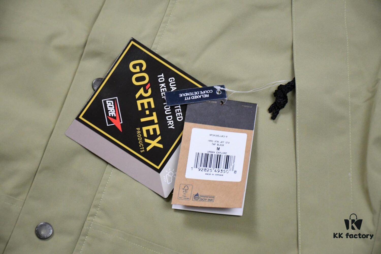 MAX/Top Version Exclusive The North Face TNF US Classic 1990 Outdoor Waterproof Windproof Jacket