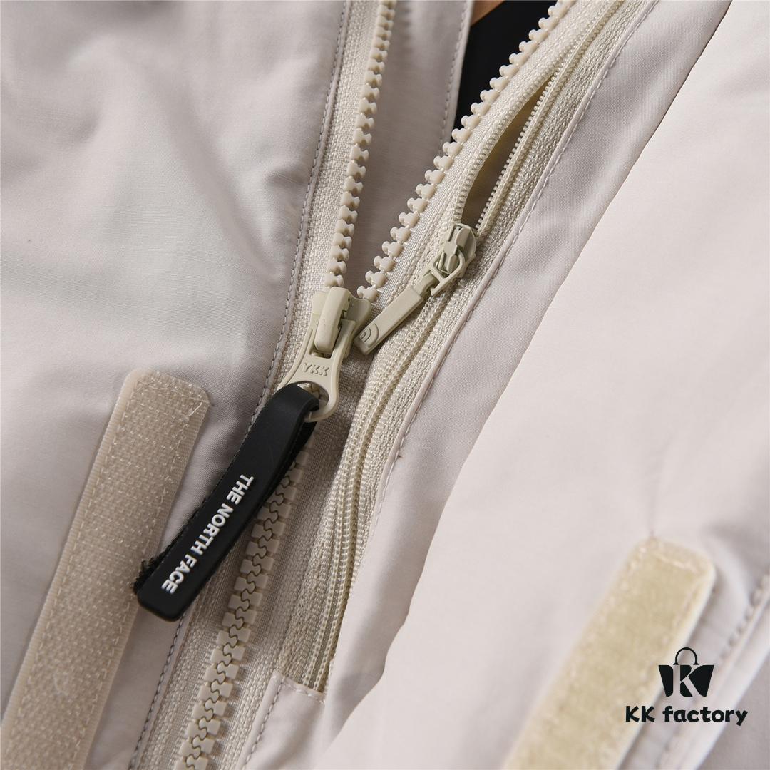 High-End Version Korean The North Face TNF Workwear Hooded Insulated Down Jacket