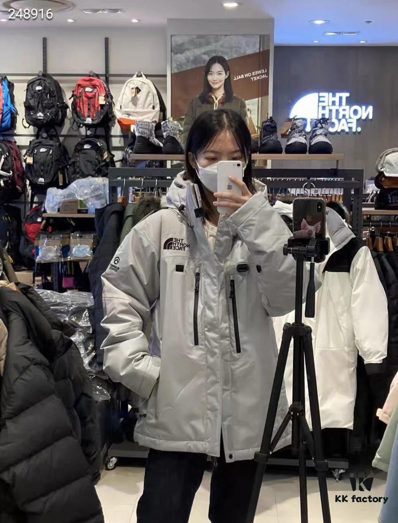 The North Face Himalaya Summit Three-in-One Ultimate Cold Protection Waterproof Hooded Down Jacket