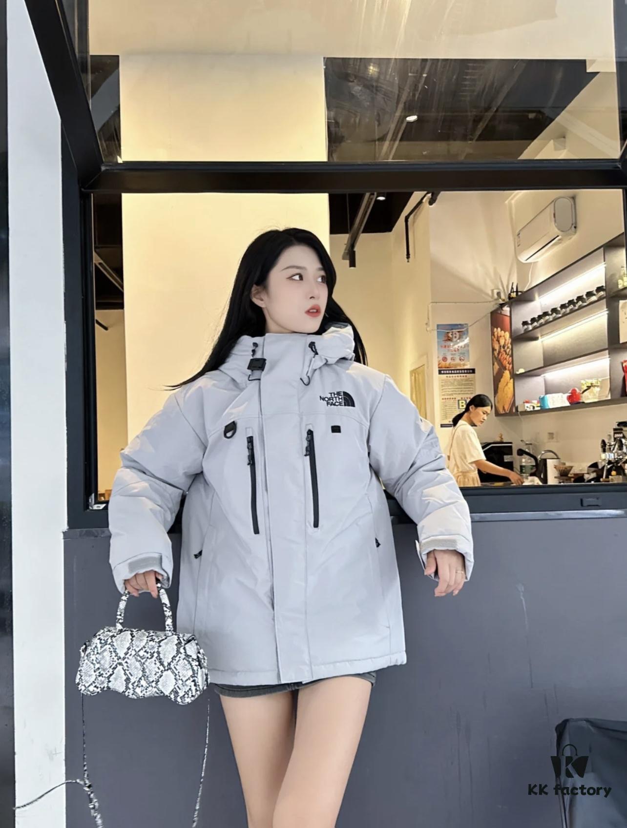 The North Face Himalaya Summit Three-in-One Ultimate Cold Protection Waterproof Hooded Down Jacket