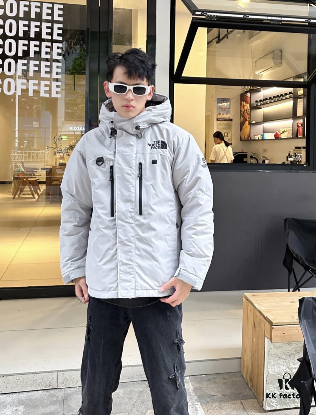 The North Face Himalaya Summit Three-in-One Ultimate Cold Protection Waterproof Hooded Down Jacket