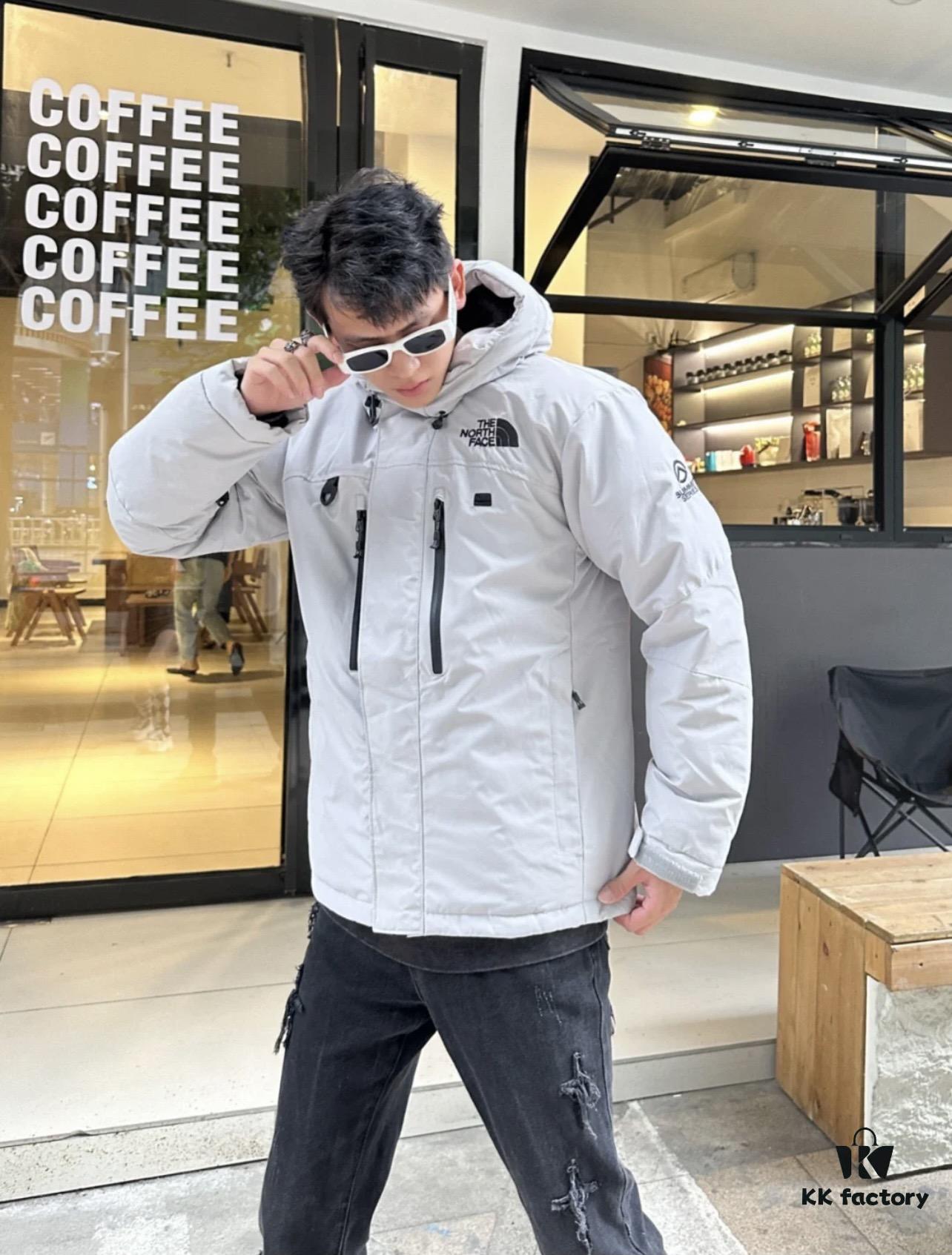 The North Face Himalaya Summit Three-in-One Ultimate Cold Protection Waterproof Hooded Down Jacket