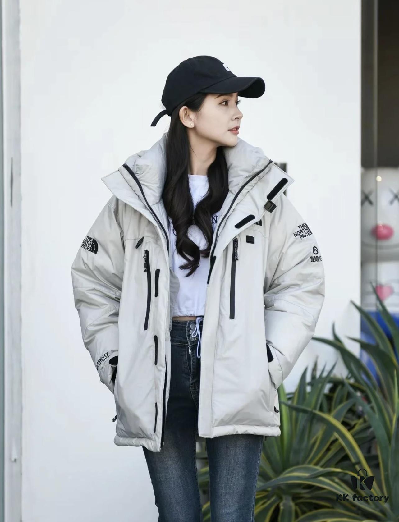 The North Face Himalaya Summit Three-in-One Ultimate Cold Protection Waterproof Hooded Down Jacket