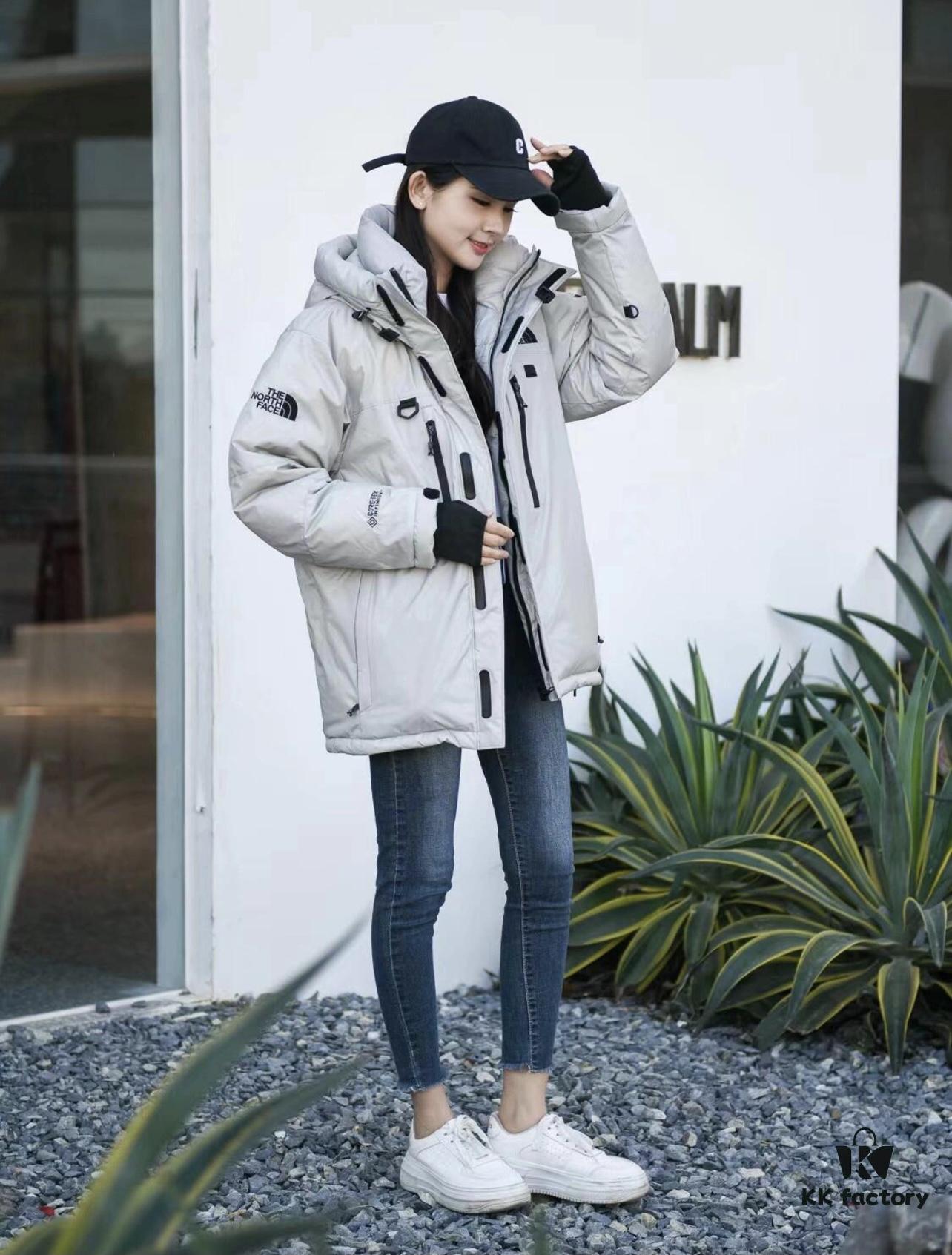 The North Face Himalaya Summit Three-in-One Ultimate Cold Protection Waterproof Hooded Down Jacket