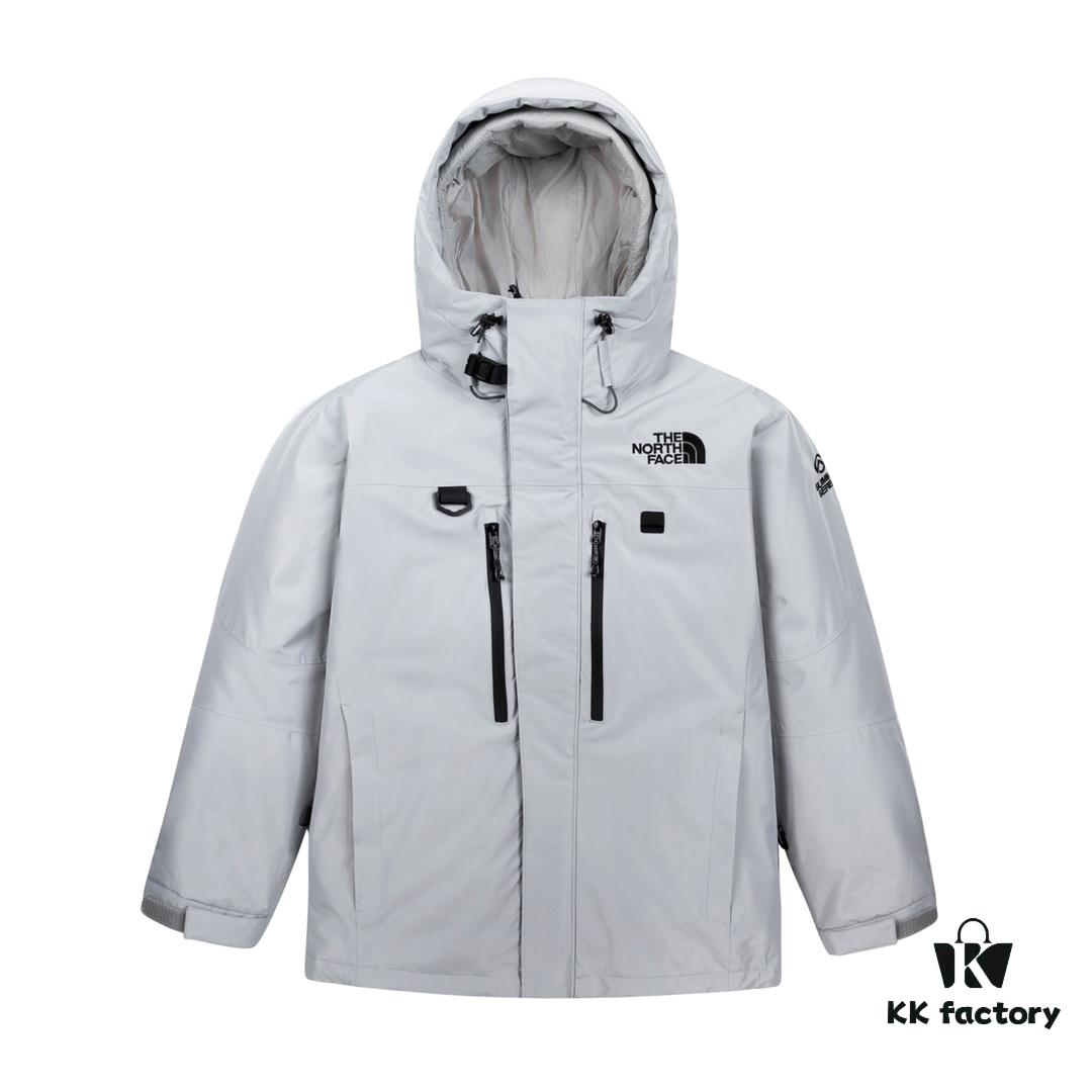 The North Face Himalaya Summit Series Tri-in-One Waterproof Windproof Insulated Down Jacket with Removable Shell