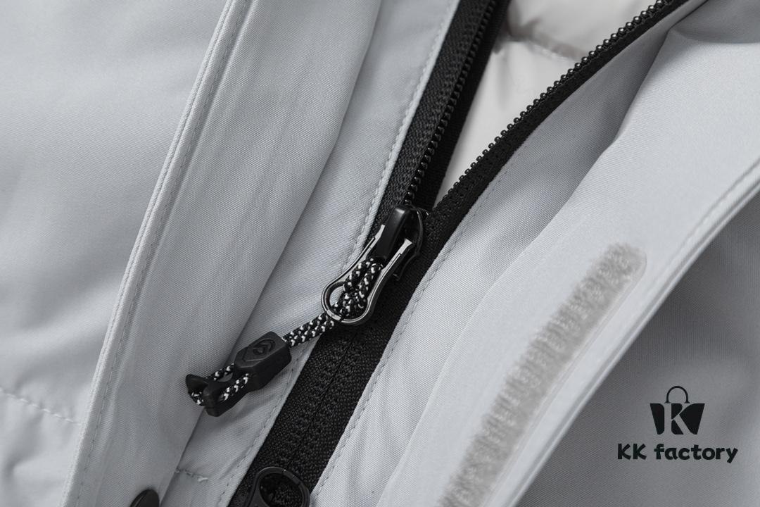 The North Face Himalaya Summit Series Tri-in-One Waterproof Windproof Insulated Down Jacket with Removable Shell