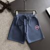 High-End CANADA GOOSE 2025 Spring/Summer New Casual Elastic Waist Loose Dyed Short Pants