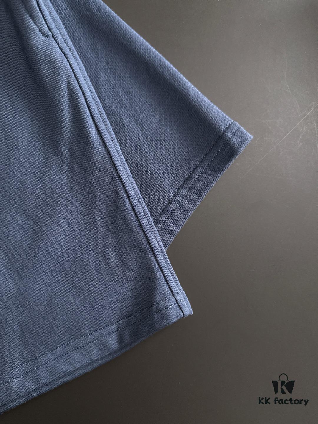 High-End CANADA GOOSE 2025 Spring/Summer New Casual Elastic Waist Loose Dyed Short Pants