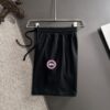 High-End CANADA GOOSE 2025 Spring/Summer New Elastic Waist Casual Solid Loose Shorts