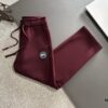 Canada Goose 2025 Early Spring New Elastic Waist Casual Pants, Fleece-Lined and Thickened for Warmth