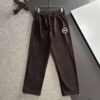 Next-Day Shipping Big Goose 2024 Autumn/Winter New Elastic Waist Casual Pants, Fleece-Lined and Thickened, Premium Custom Fabric, Breathable and Comfortable, Exquisite Details, Brand-Inspired Design Concept Reflecting High Quality, Soft and Smooth Touch