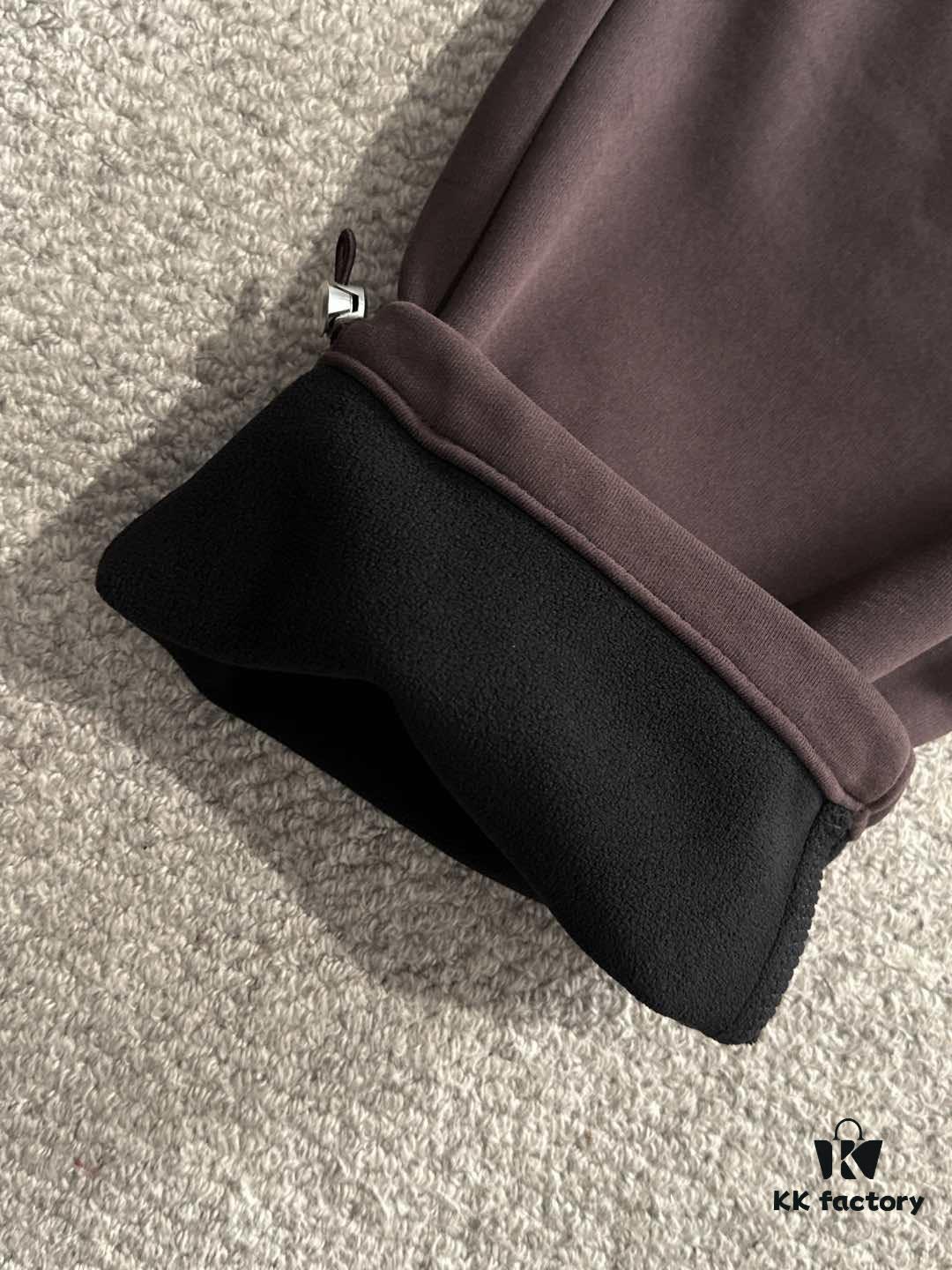 Next-Day Shipping Big Goose 2024 Autumn/Winter New Elastic Waist Casual Pants, Fleece-Lined and Thickened, Premium Custom Fabric, Breathable and Comfortable, Exquisite Details, Brand-Inspired Design Concept Reflecting High Quality, Soft and Smooth Touch