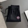 Next-Day Shipping Canada Goose 2024 Autumn/Winter New Casual Pants with Elastic Waist, Fleece-Lined and Thickened, Premium Custom Fabric, Breathable and Comfortable, Exquisite Details, Brand-Inspired Design Concept Reflecting High Quality, Soft and Smooth Touch