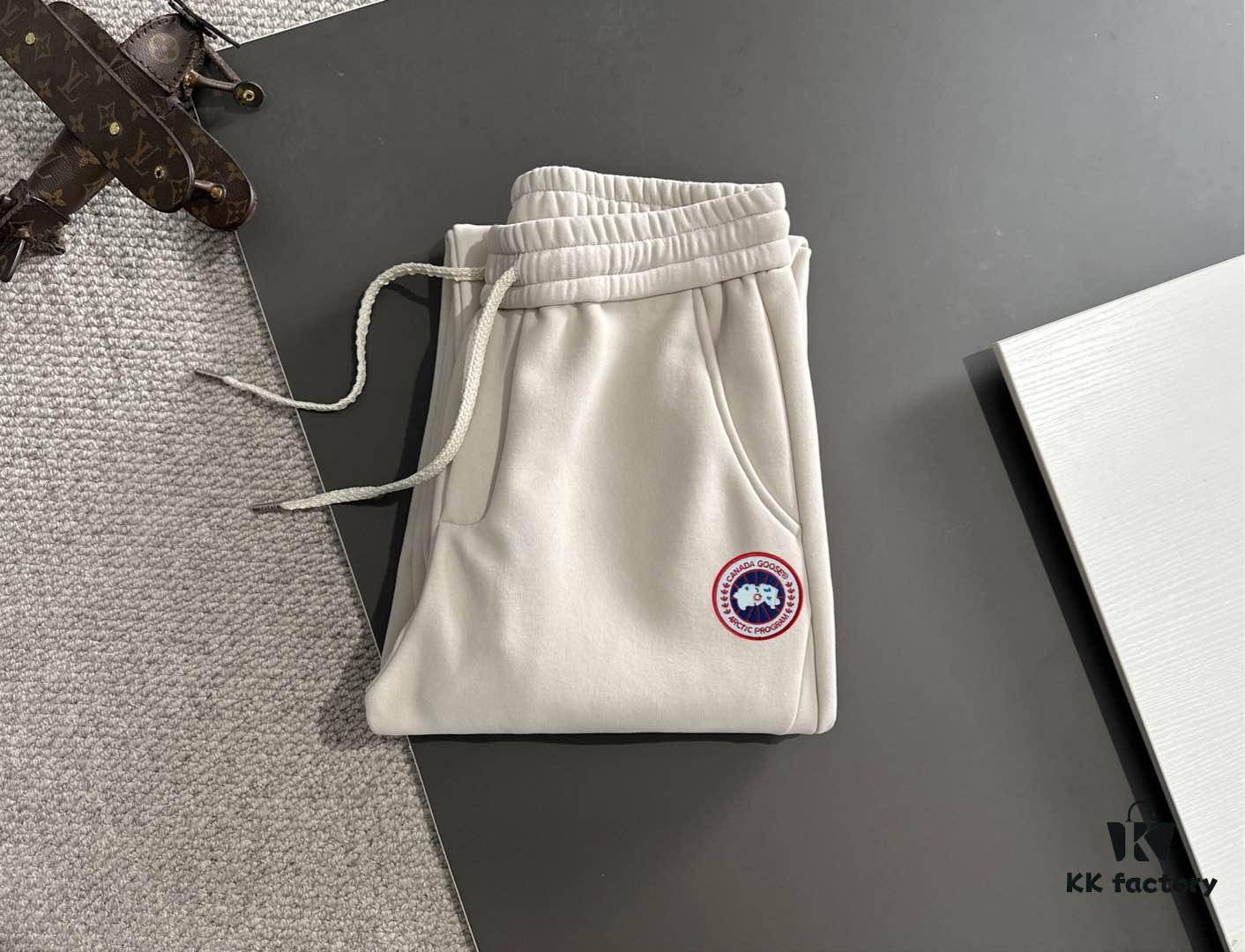 Next-Day Shipping Big Goose 2024 Autumn/Winter New Casual Elastic Waist Pants, Fleece-Lined and Thickened, Premium Custom Fabric, Breathable and Comfortable, Exquisite Details, Brand-Inspired Design Concept, High Quality, Soft and Smooth Touch