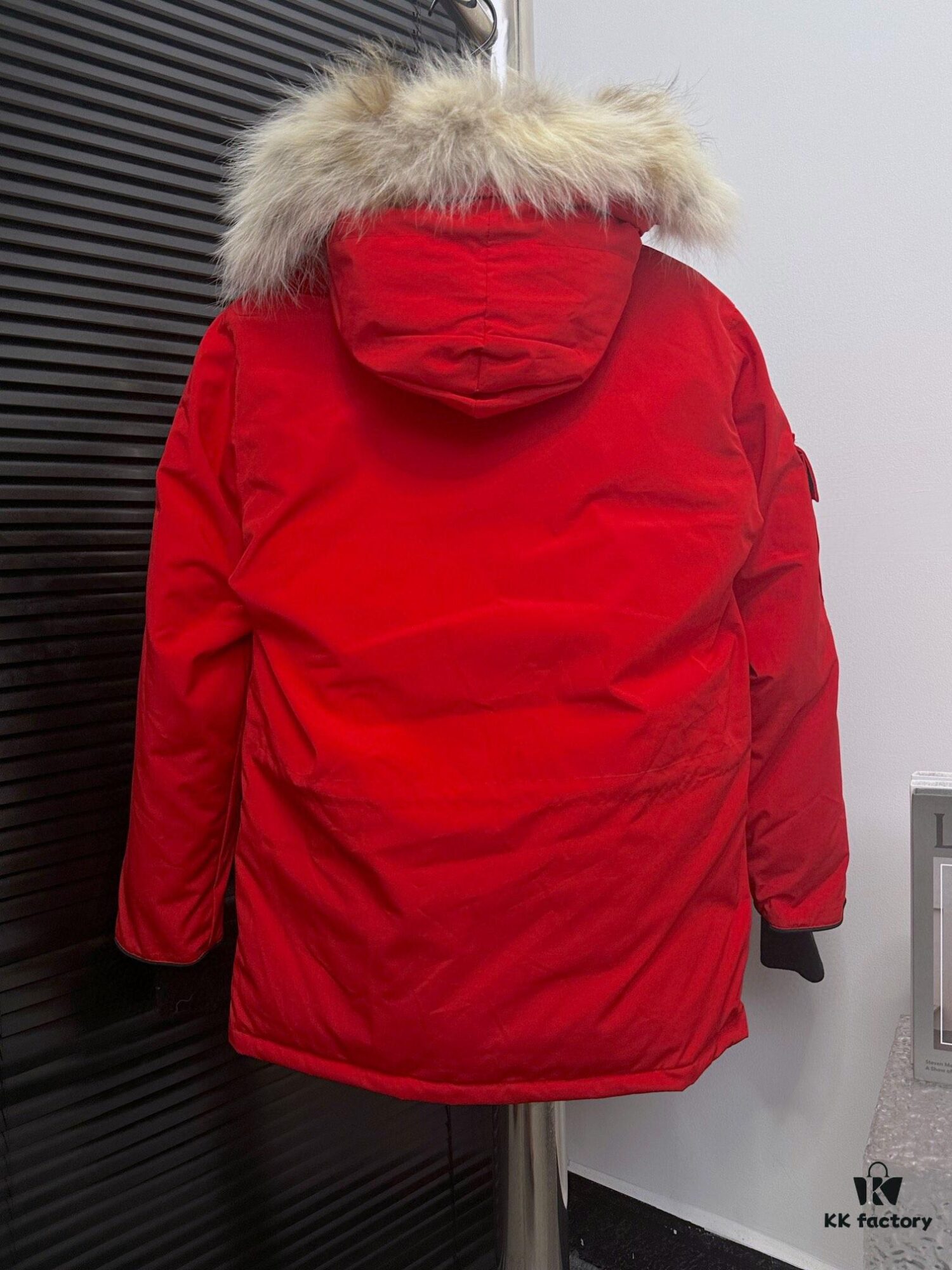 Canada Goose 24 New Arrival 08 Model Unisex Expedition Parka - Black (Wolf Fur Collar Optional)