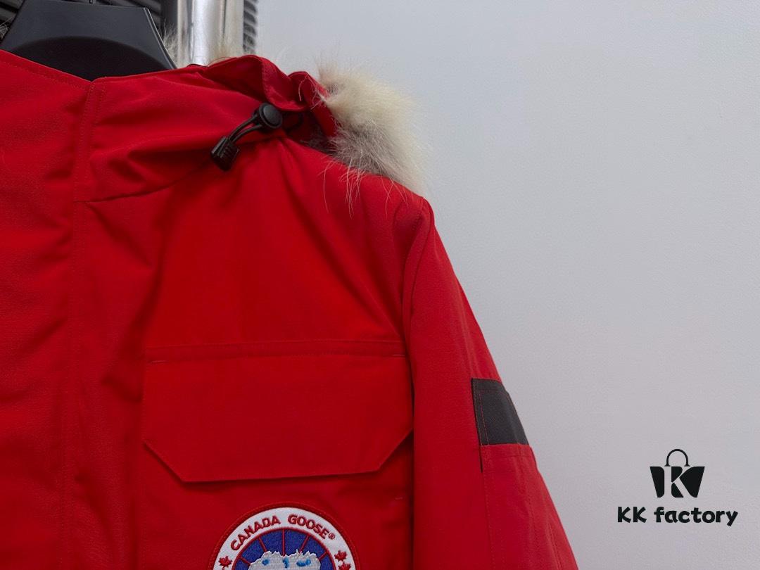 Canada Goose 24 New Arrival 08 Model Unisex Expedition Parka - Black (Wolf Fur Collar Optional)