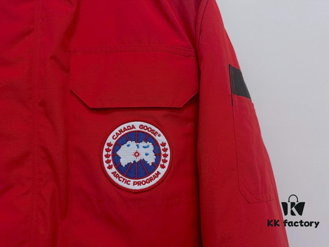 Canada Goose 24 New Arrival 08 Model Unisex Expedition Parka - Black (Wolf Fur Collar Optional)