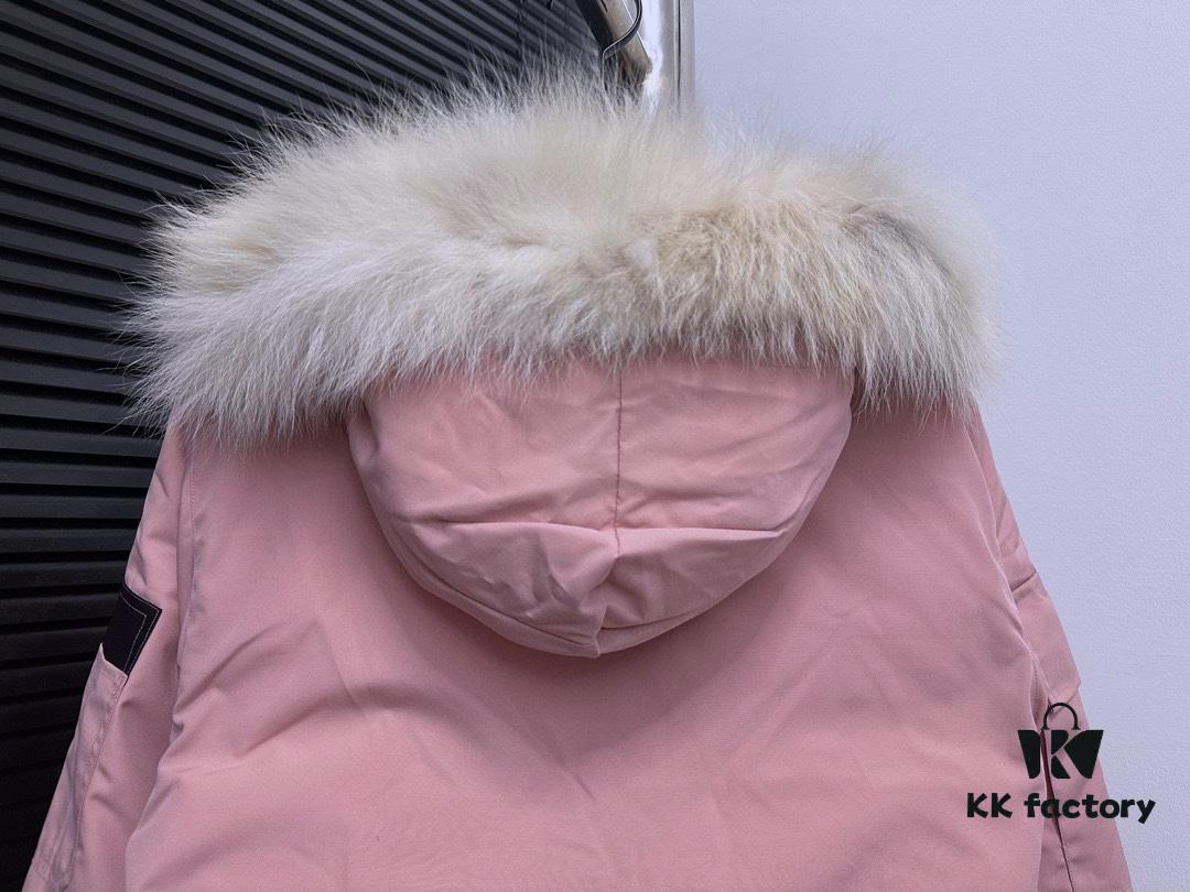 Canada Goose Expedition Parka 08 Men's and Women's Unisex Mid-Length Winter Coat - Top-Tier Proxy Purchase Version (Wolf Fur Collar Optional)