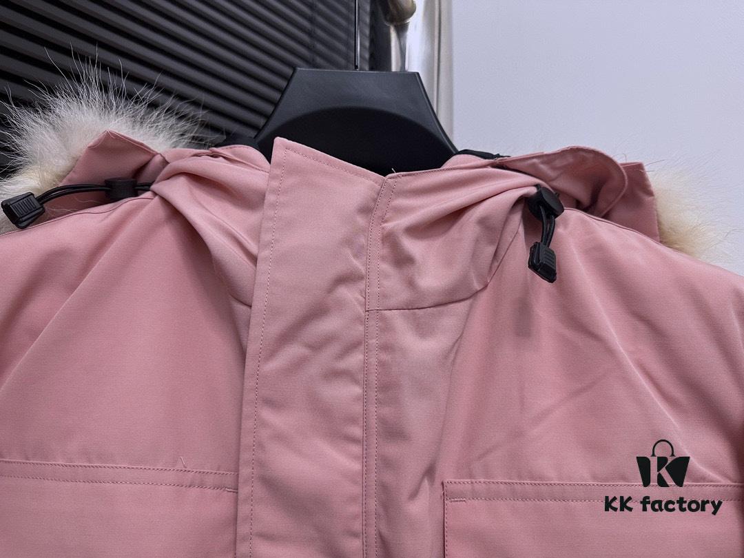 Canada Goose Expedition Parka 08 Men's and Women's Unisex Mid-Length Winter Coat - Top-Tier Proxy Purchase Version (Wolf Fur Collar Optional)