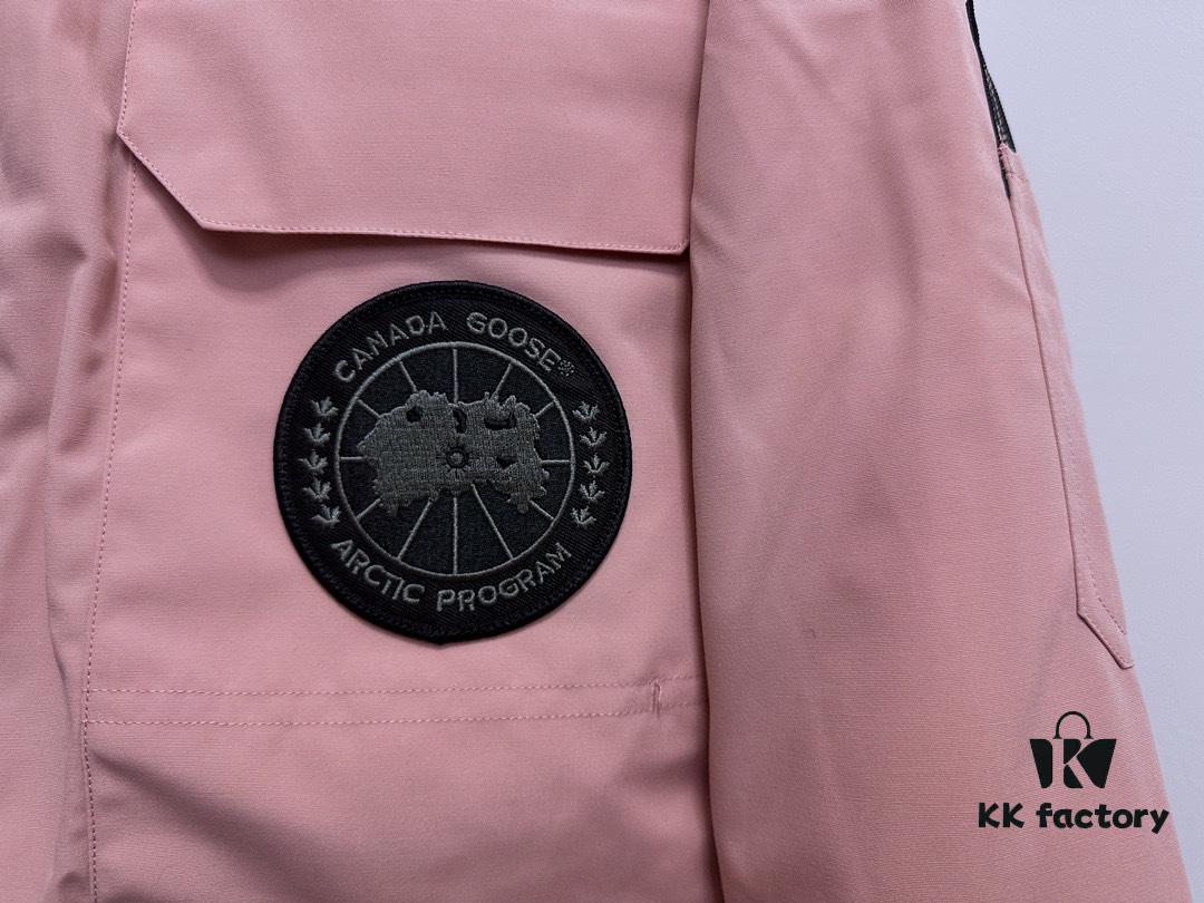 Canada Goose Expedition Parka 08 Men's and Women's Unisex Mid-Length Winter Coat - Top-Tier Proxy Purchase Version (Wolf Fur Collar Optional)