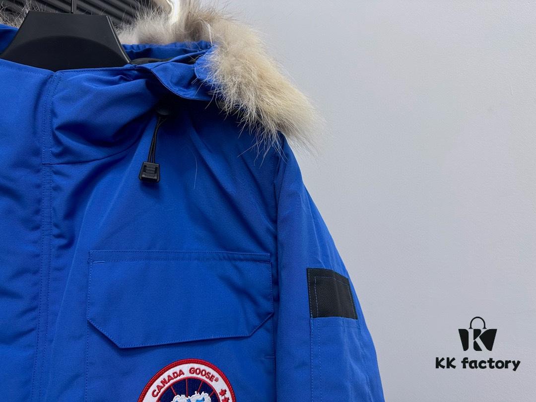 Canada Goose Expedition Parka Model 08 Unisex - Premium Replica Version (Black with Wolf Fur Hood Trim Optional)