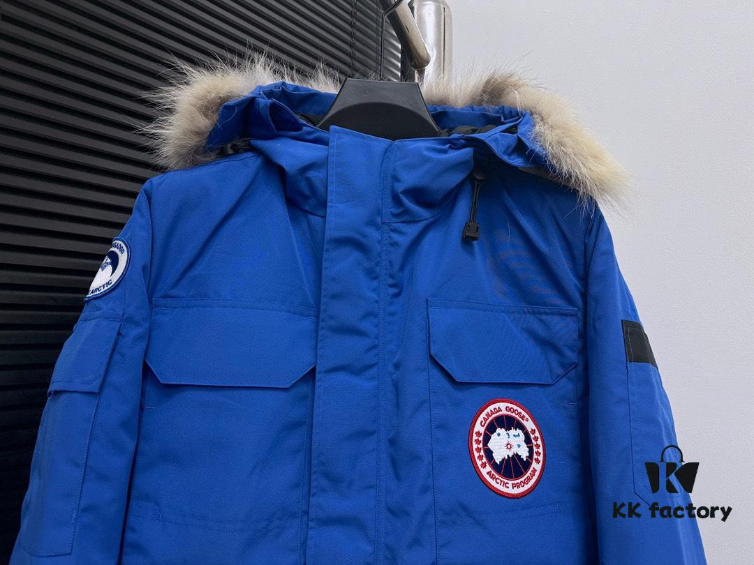 Canada Goose Expedition Parka Model 08 Unisex - Premium Replica Version (Black with Wolf Fur Hood Trim Optional)
