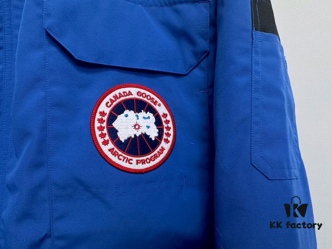 Canada Goose Expedition Parka Model 08 Unisex - Premium Replica Version (Black with Wolf Fur Hood Trim Optional)