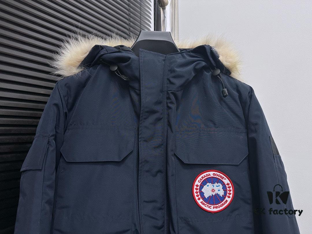 Canada Goose Expedition Parka 08 Men's and Women's Unisex Style, Black (Wolf Fur Optional), 2024 New Arrival