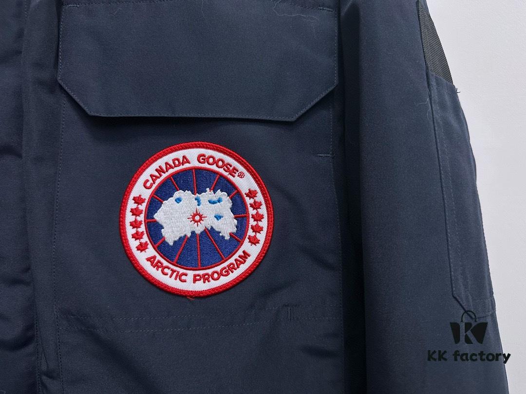 Canada Goose Expedition Parka 08 Men's and Women's Unisex Style, Black (Wolf Fur Optional), 2024 New Arrival