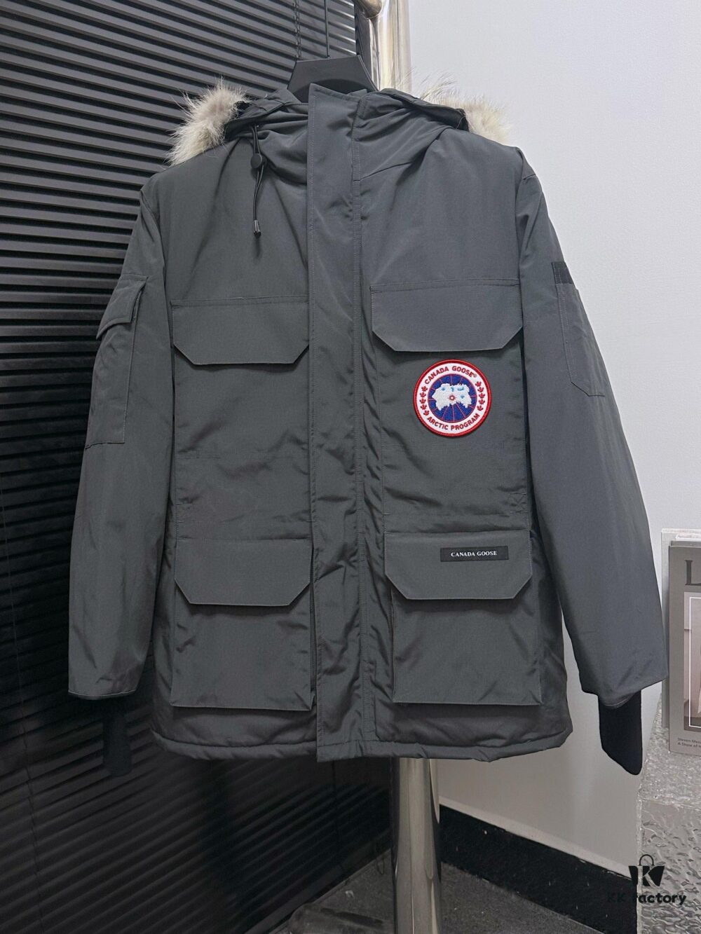 Canada Goose Expedition Parka 08 Men Women Unisex - Black (Wolf Fur Collar Optional)