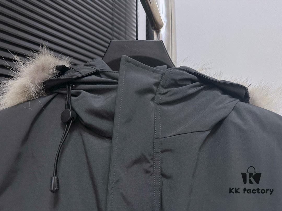 Canada Goose Expedition Parka 08 Men Women Unisex - Black (Wolf Fur Collar Optional)