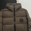 CANADA GOOSE Inspired Hooded Down Jacket, Couples Style, Popular Fashion Design with 90% White Goose Down, Black Lightweight Puff Version