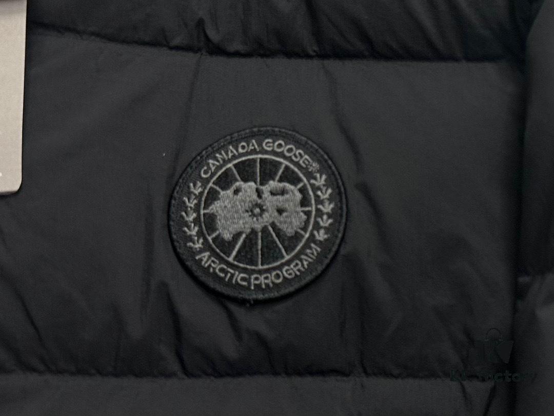 CANADA GOOSE Inspired Hooded Down Parka - Couples Style, Popular Fashion Item with 90% White Goose Down, Lightweight Puff Black Design