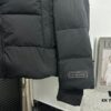 CANADA GOOSE Inspired Hooded Down Parka - Couples Style, Popular Fashion Item with 90% White Goose Down, Lightweight Puff Black Design