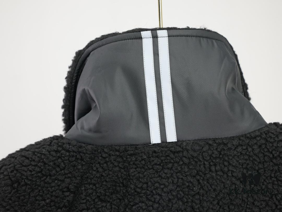 Canada Goose Simcoe Fleece Zip-Up Jacket in Apricot and Black