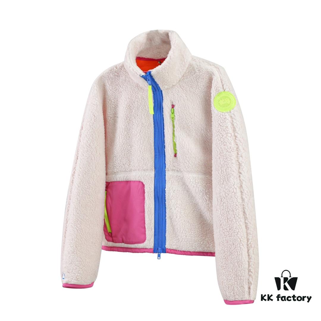 Canada Goose Simcoe Shearling-Like Zip Jacket Made with Kind Fleece