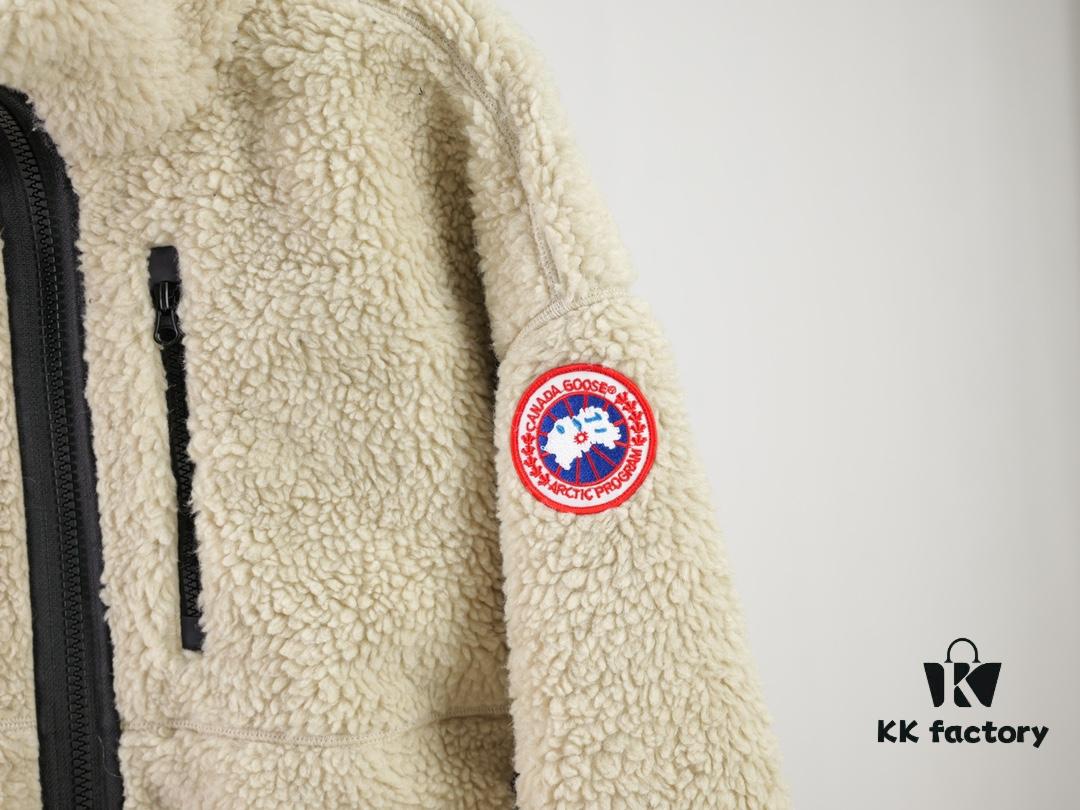 Canada Goose Simcoe Shearling-Like Zip-Up Jacket