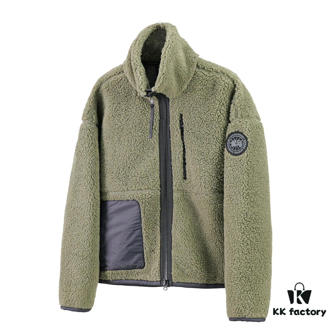 Canada Goose Simcoe Shearling-Like Zip-Up Jacket