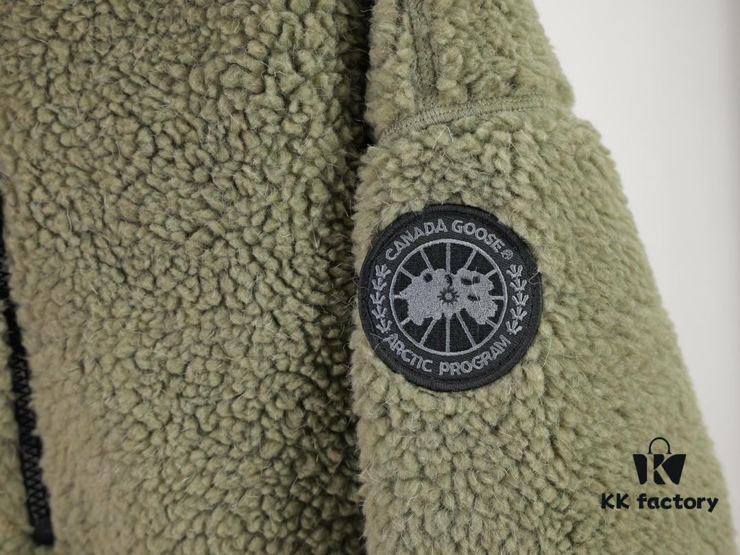 Canada Goose Simcoe Shearling-Like Zip-Up Jacket