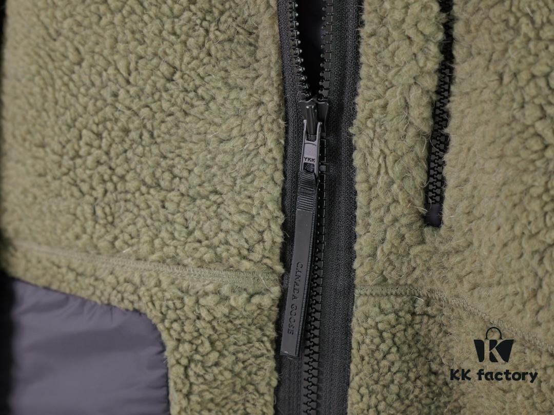 Canada Goose Simcoe Shearling-Like Zip-Up Jacket