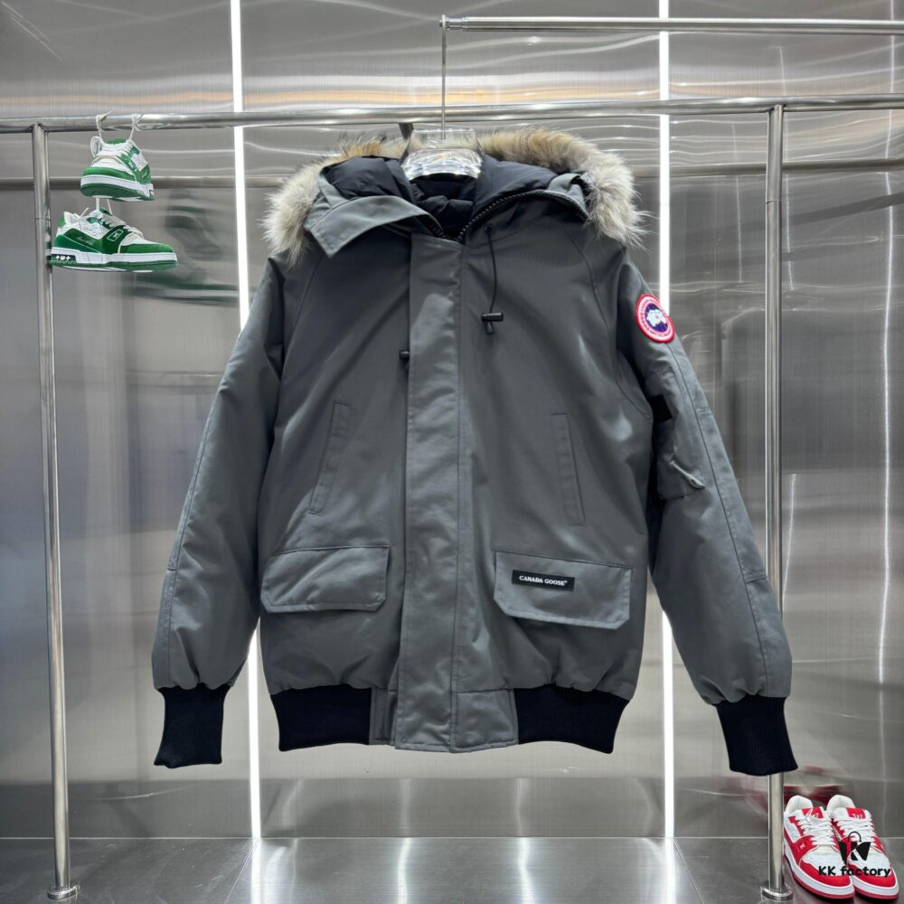 Canadagoose Chilliwack01 Pilot Jacket Down Coat, Authentic Pattern Molded, Custom Original Materials